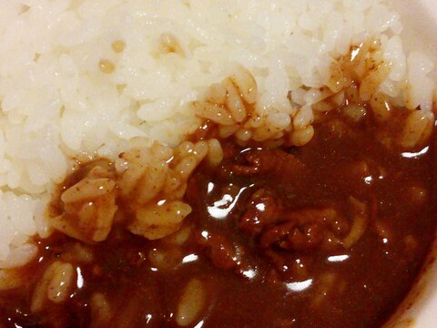 市販のルーで簡単★玉ねぎと牛肉のハッシュドビーフ